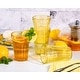 preview thumbnail 5 of 6, STP Goods Pastel Collection Faceted Drinking Glasses Set of 4 - 8.3 fl oz