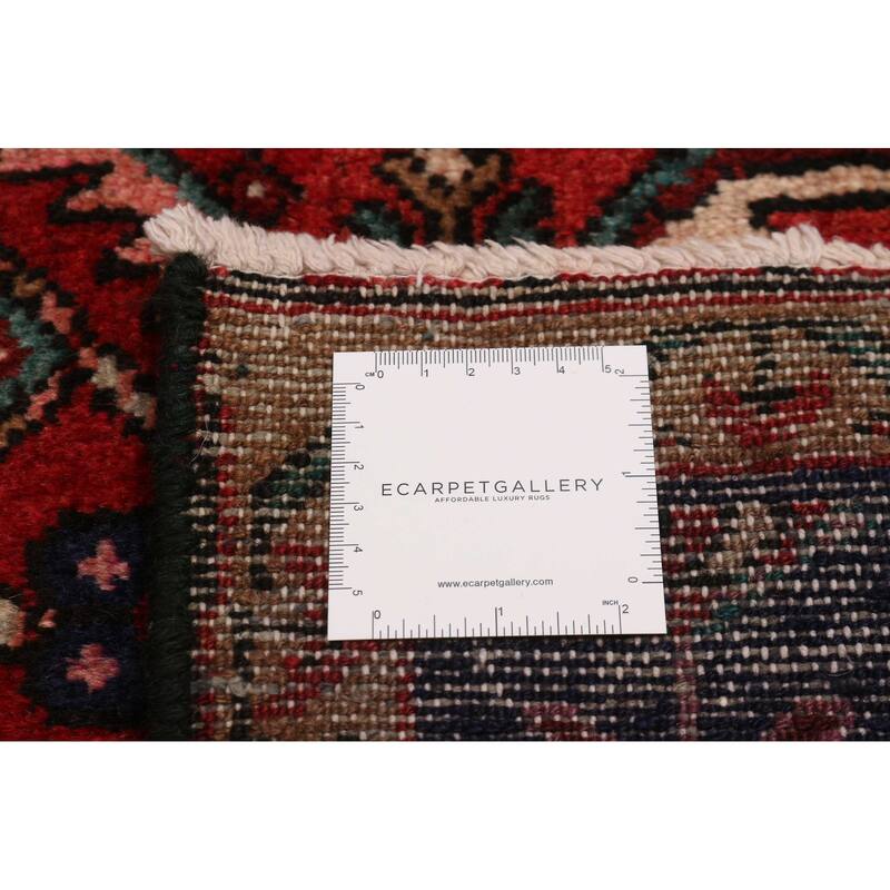 ECARPETGALLERY Hand-knotted Andelz Red Wool Rug - 4'1 x 6'3