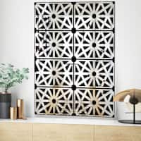 Designart Copper Spruce 3 Mid Century Mirror Large Wall Mirror On Sale Overstock 28022372