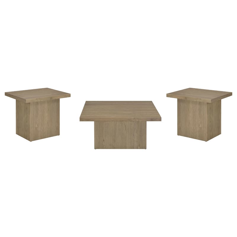 Devar Square Coffee And End Table Set