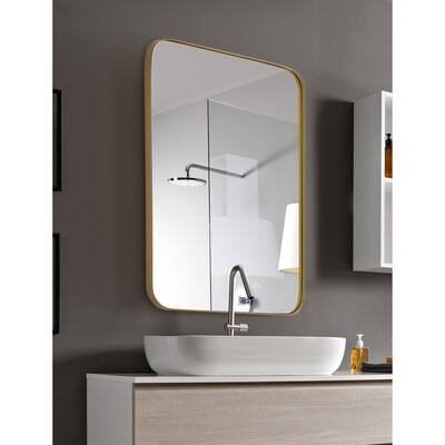 SUMMER STAR Gold Wall Mirror - 22x30