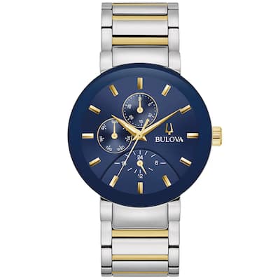 Bulova Men's Modern Blue Dial Watch - 98C148 - 6 (36)