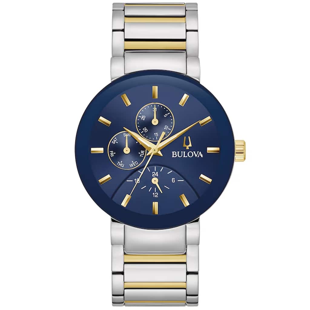 Bulova Men's Modern Blue Dial Watch - 98C148 - 6 (36)