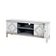 preview thumbnail 7 of 20, Mirrored Doors TV Stand for 65 inch TV