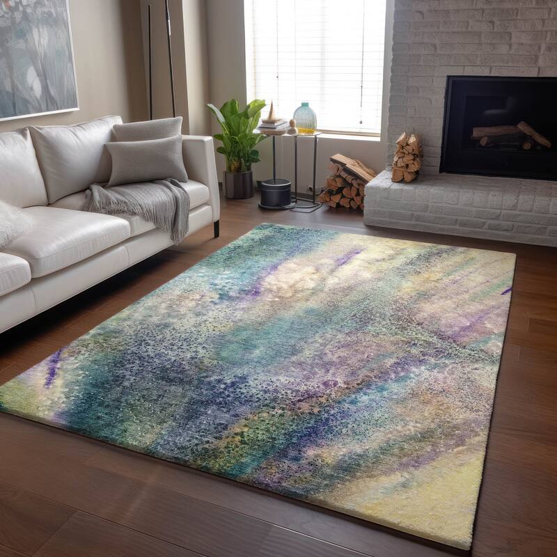 Premium Washable Super Soft Modern Abstract Mayfield Rug