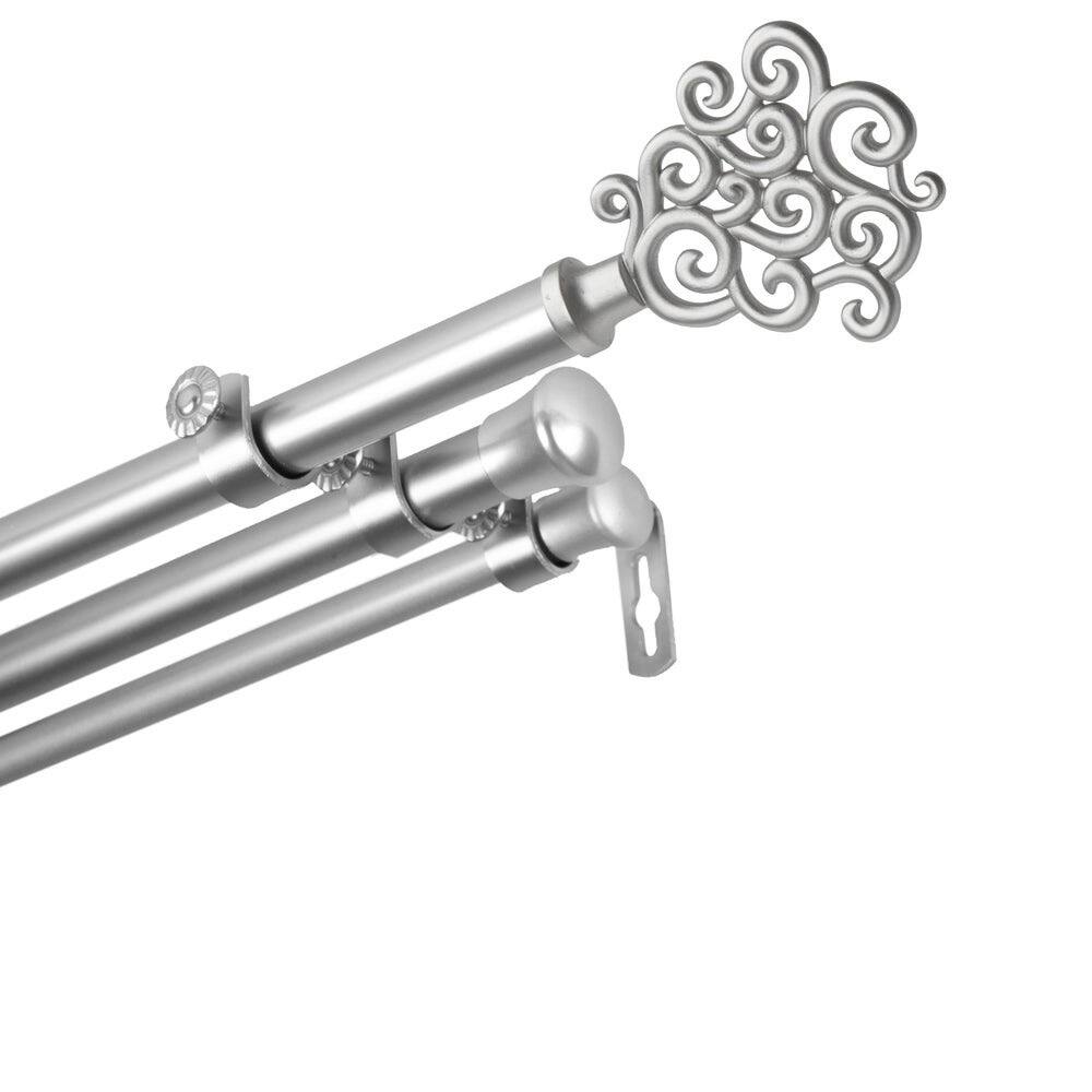 InStyleDesign Flood Triple Curtain Rod 13/16 inch dia.