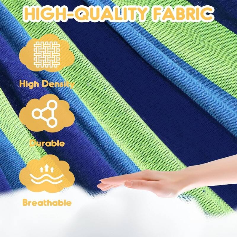 Portable Camping Hammocks for Hanging Sturdy Garden - 106"L x 59"W