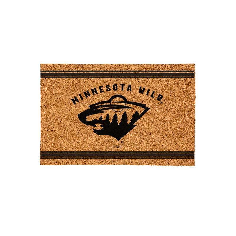 Minnesota Wild Monochrome Indoor/Outdoor Coir Door Mat