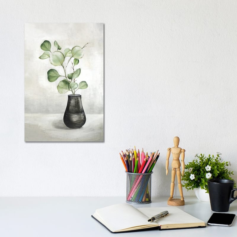 iCanvas "Quiet Zen I" by Eva Watts Canvas Print - 12x8x0.75