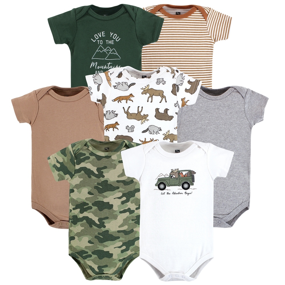 Hudson Baby Unisex Baby Cotton Bodysuits, Eggstra Cute, 9-12 Months price in Saudi Arabia | Amazon Saudi Arabia