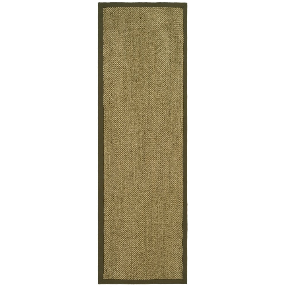 SAFAVIEH Natural Fiber Elmyra Sisal Border Rug