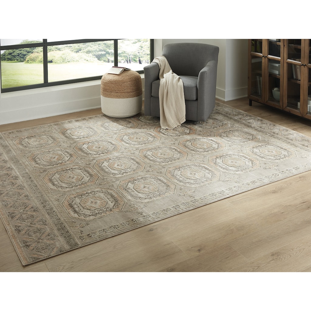 Signature Design by Ashley Bachby Beige/Brown Area Rug