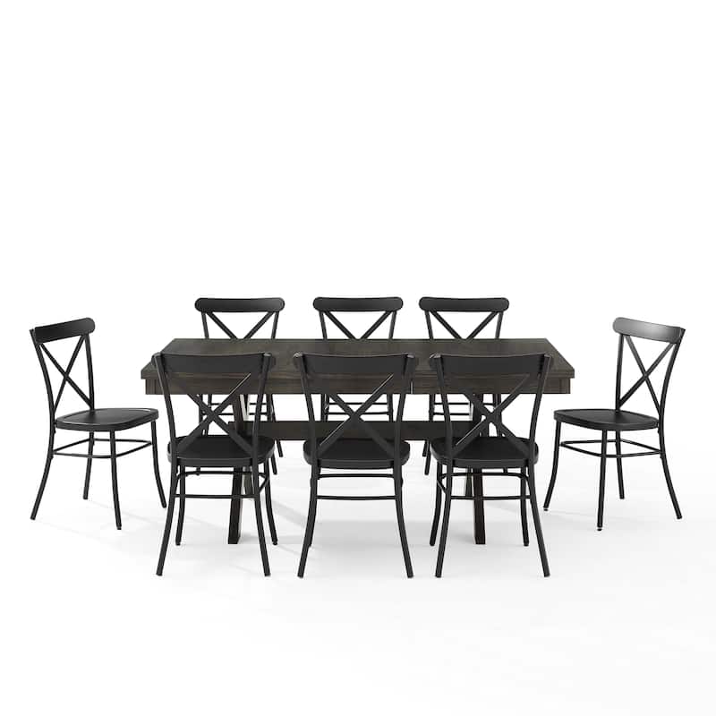 Crosley Hayden 9Pc Dining Set W/Camille Chairs