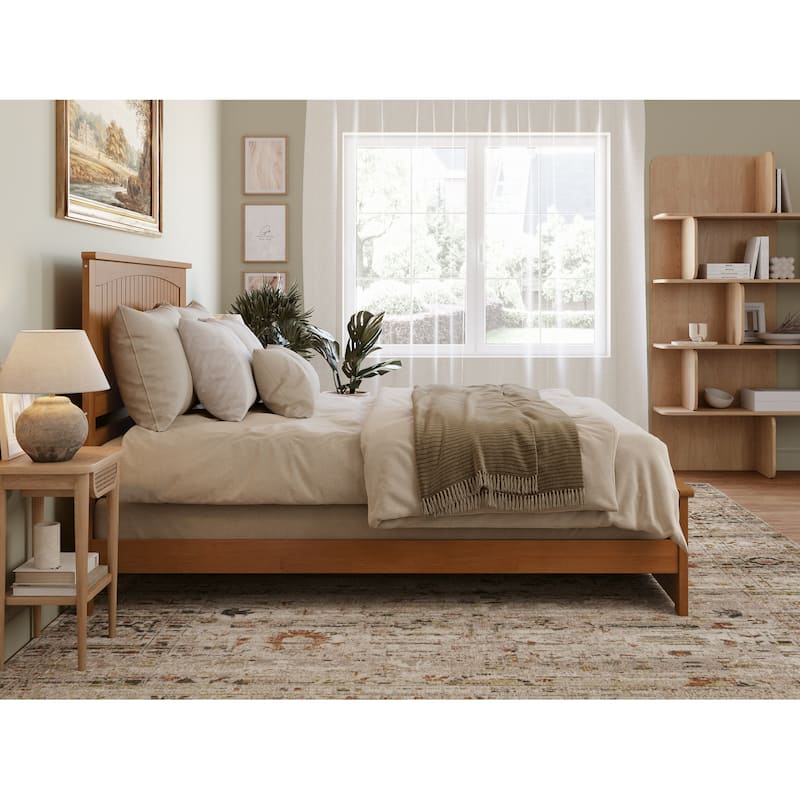 AFI, Nantucket Foundation Bed with Matching Footboard