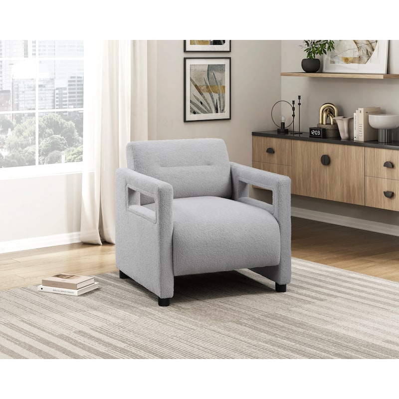 Comfortable Armchair with Stylish Upholstery for Home Decoration