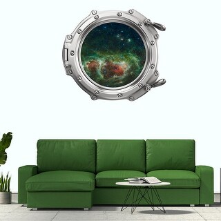Shop Milky Way Galaxy Wall Decal 3d Parthole Mural Overstock