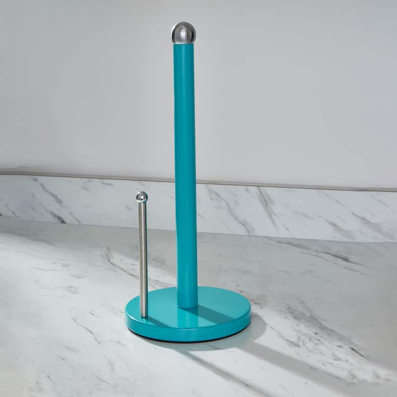 Kitchen Details Paper Towel Holder in Turquoise