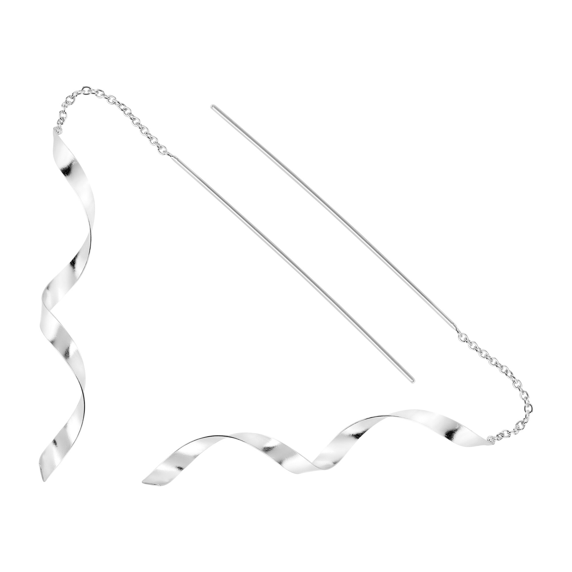 string through earrings