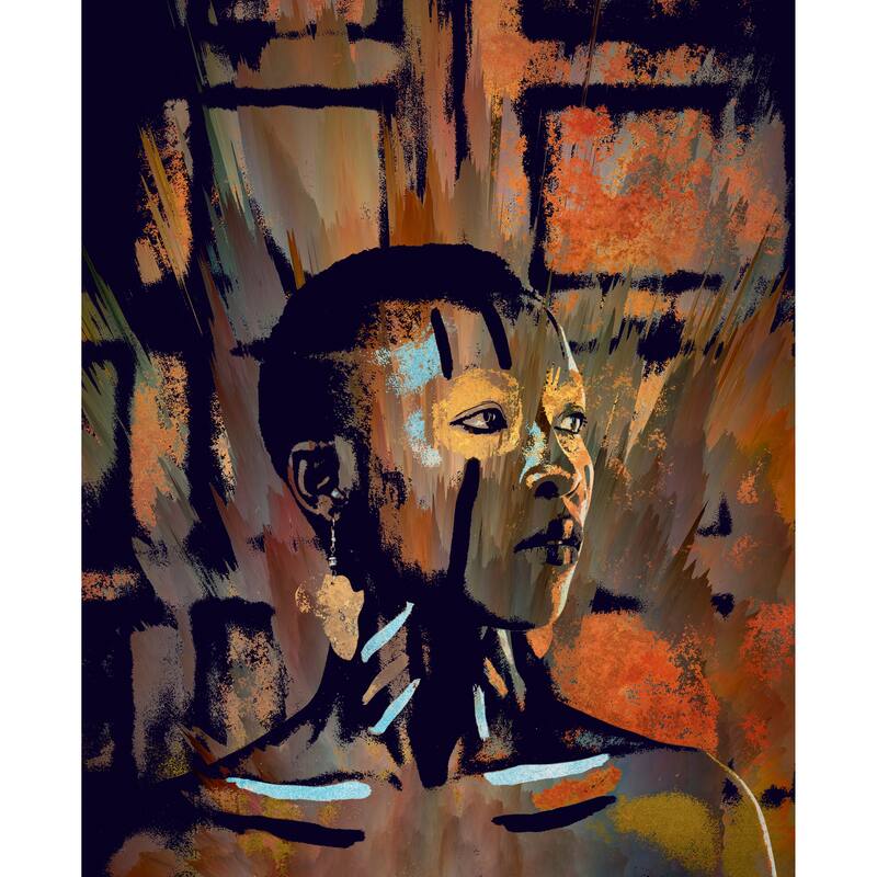 Fine Art Studio LLC African Beauty II by R. Bolokofsky