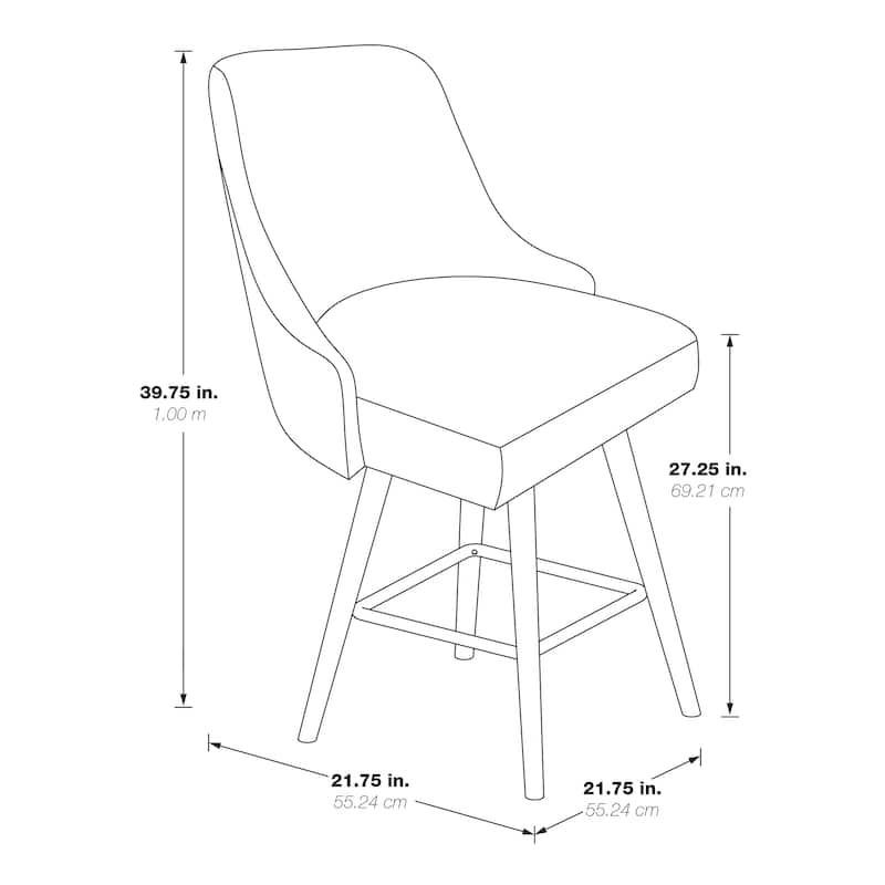 Bagford 26" Swivel Stool