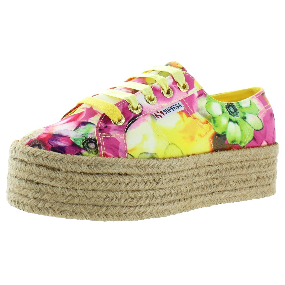 superga floral sneakers