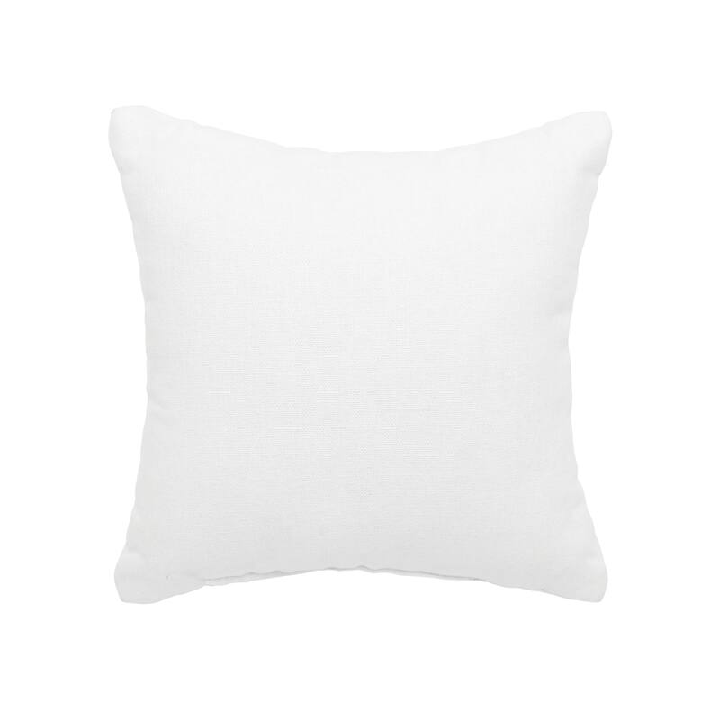 10" x 10" Bunny & Ducks Easter Printed Throw Pillow