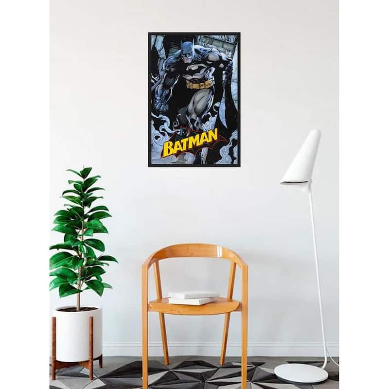 Enhance your surroundings with Batman Comic Book Framed Poster - 24 x 36 Inch