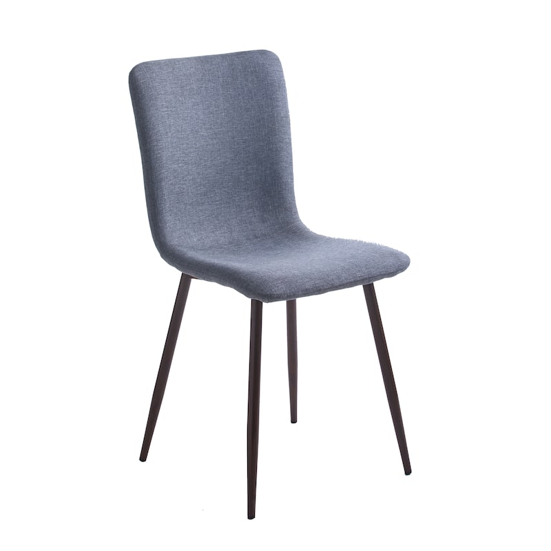Porthos Home Lexi Dining Chairs Set of 2, Fabric Upholstery, Iron Legs
