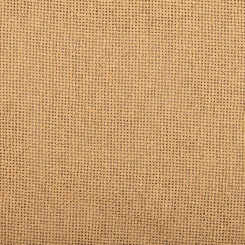 Tan Farmhouse Tabletop Kitchen Burlap Table Topper Cotton Solid Color - Table Topper 40x40