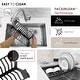 preview thumbnail 7 of 8, STYLISH 16 3/4" Over Sink Stainless Steel Dish Organizer in Graphite Black