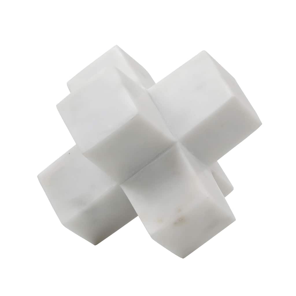 Apex Marble Object, White