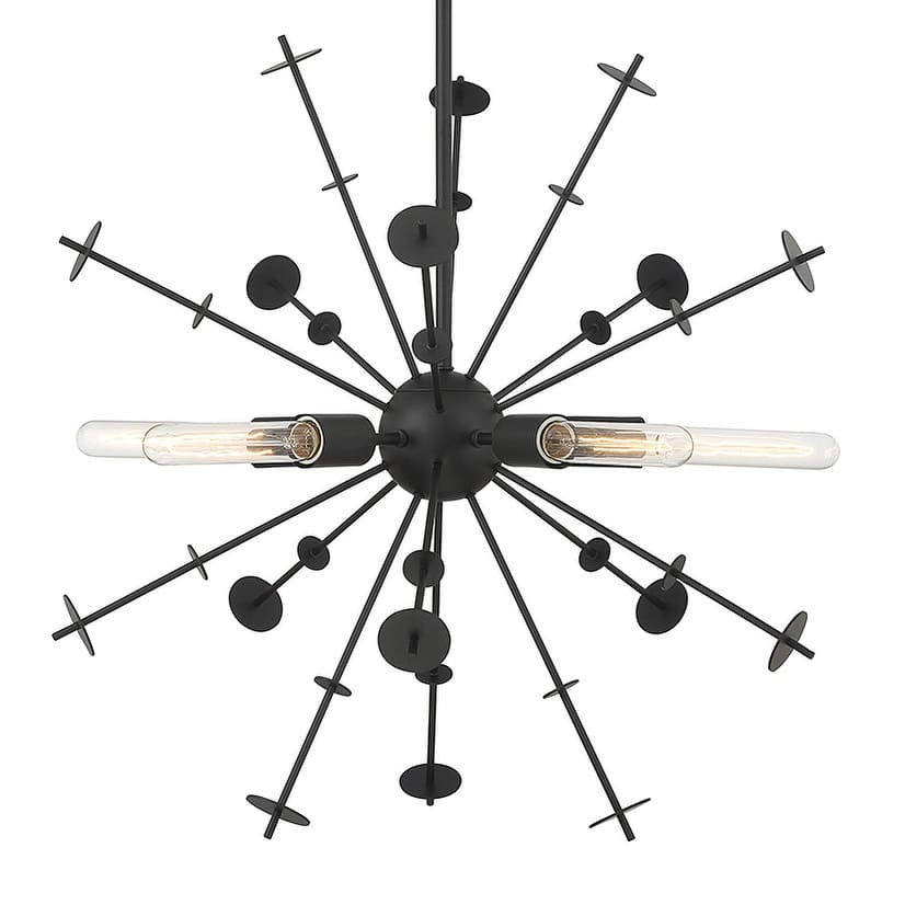 Meridian M7027 5 Light 26" Wide Abstract Sputnik Chandelier