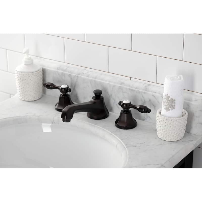 Tudor 8 in. Widespread Bathroom Faucet in Oil Rubbed Bronze
