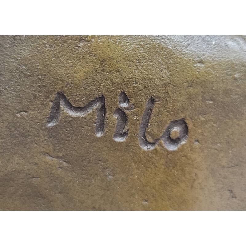 Romantic Tribute To Rodins The Kiss Bronze Sculpture Original Art By Milo