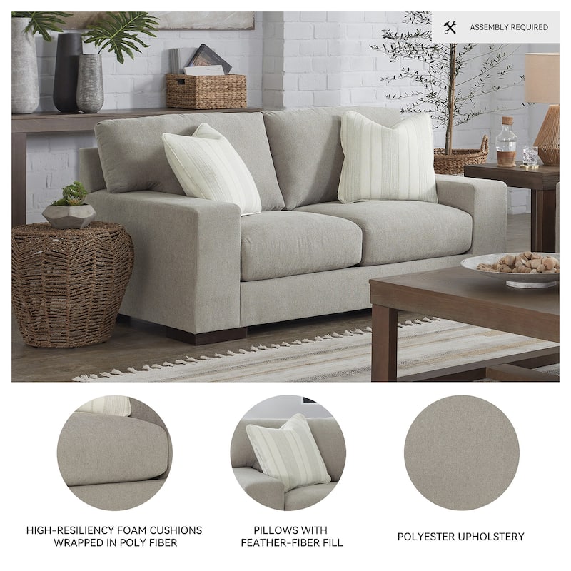 Signature Design by Ashley Maggie Loveseat - 70"W x 40"D x 37"H
