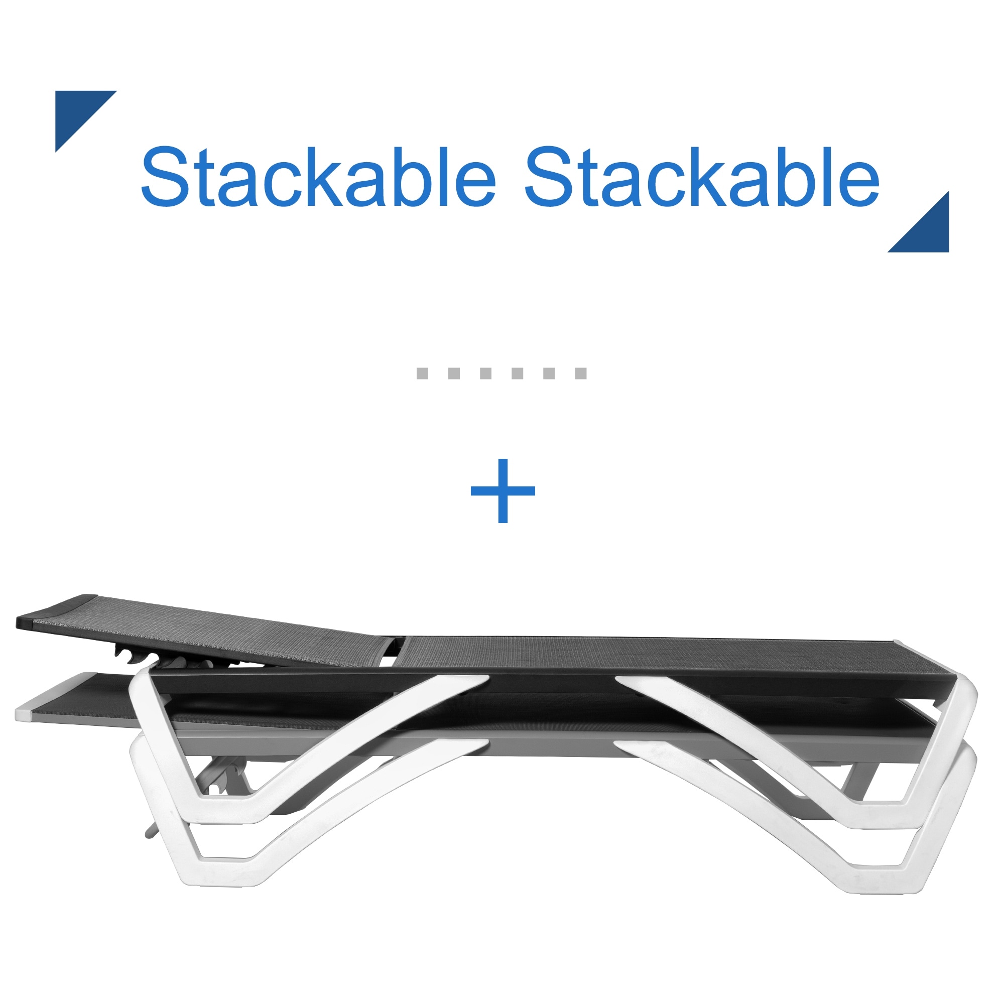 Kozyard Alan Full Flat Aluminum Table with Polypropylene Resin Legs-image