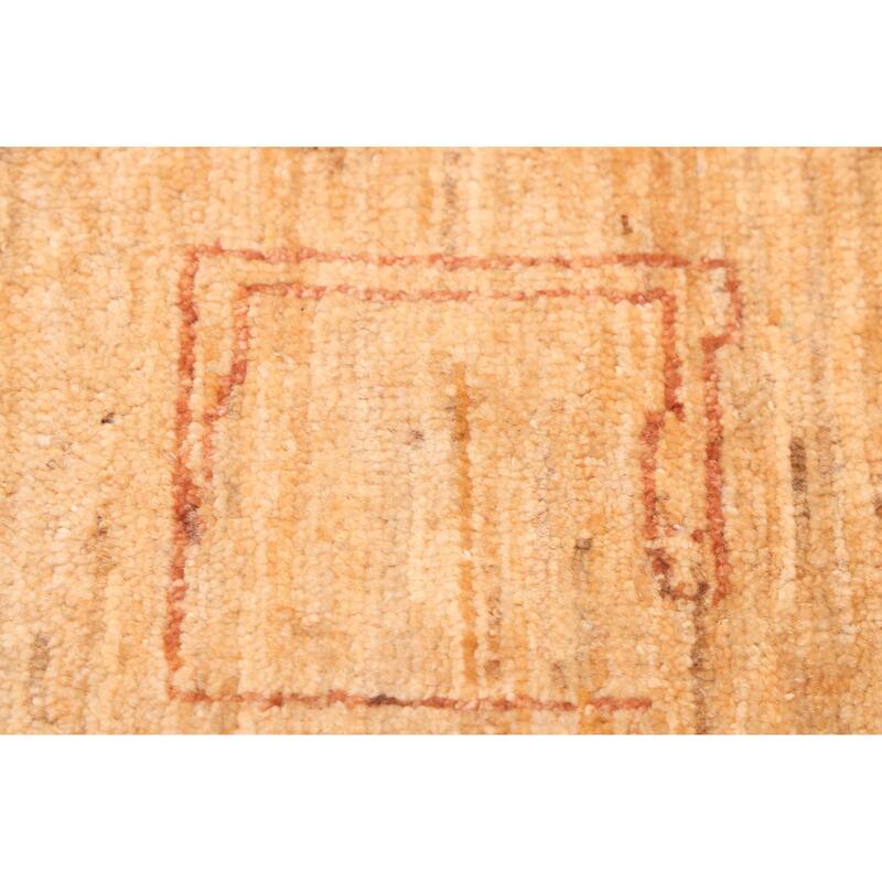 ECARPETGALLERY Hand-knotted Peshawar Ziegler Beige Wool Rug - 5'5 x 8'1
