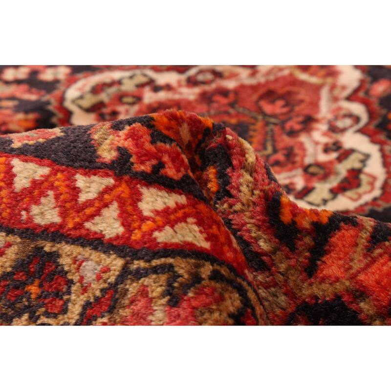 ECARPETGALLERY Hand-knotted Anatolian Vintage Red Wool Rug - 4'6 x 6'9