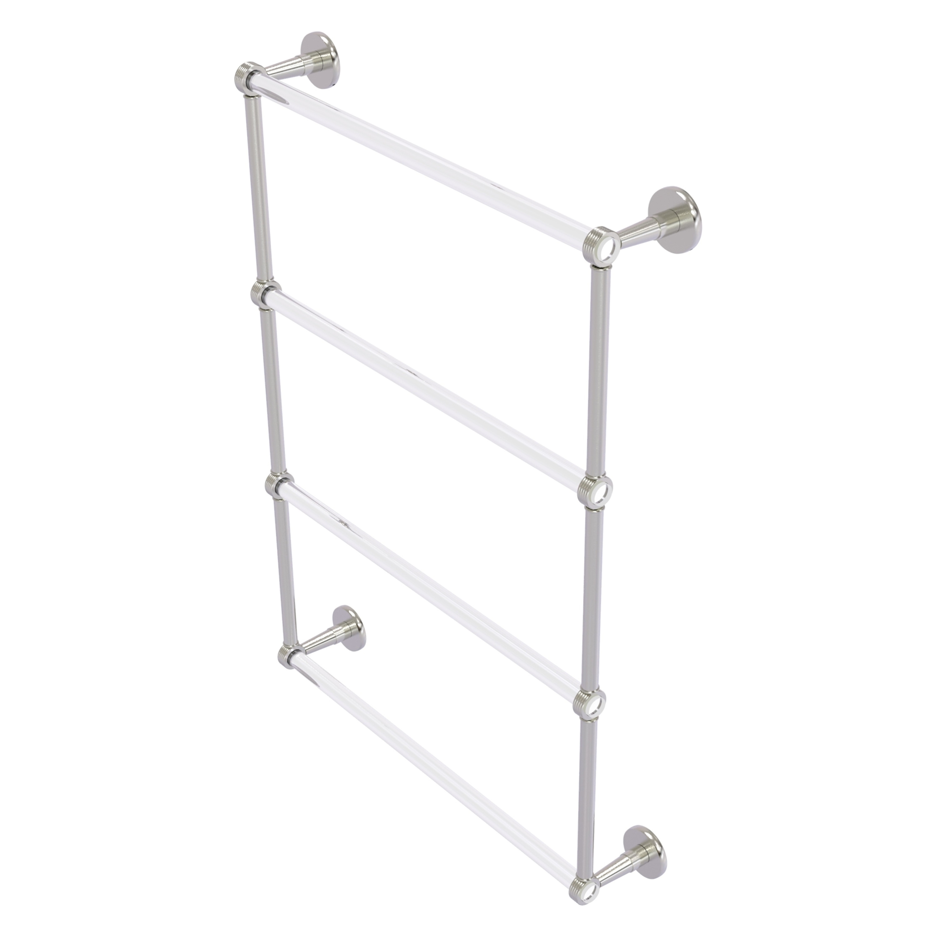Allied Brass Clearview Collection 4 Tier 24 Inch Ladder Towel Bar