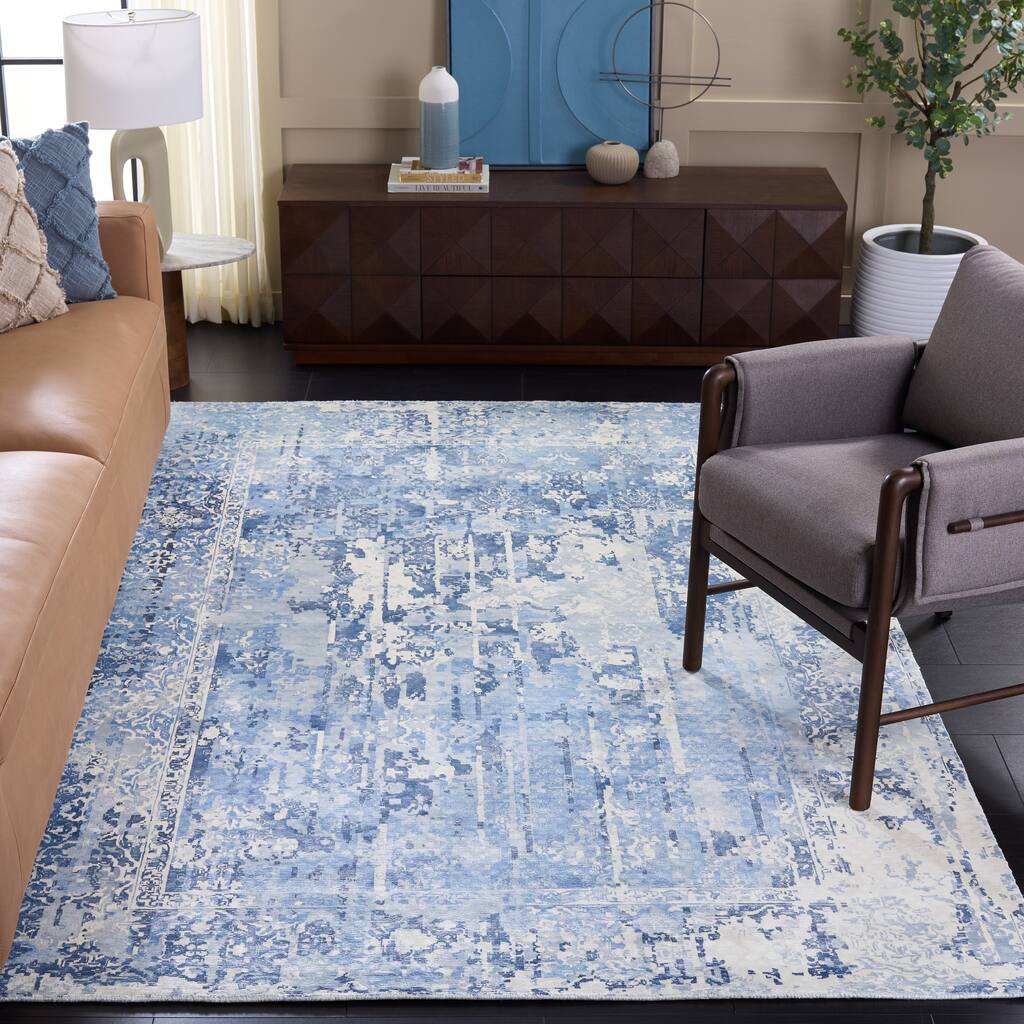 SAFAVIEH Handmade Mirage Luciane Abstract Viscose Rug