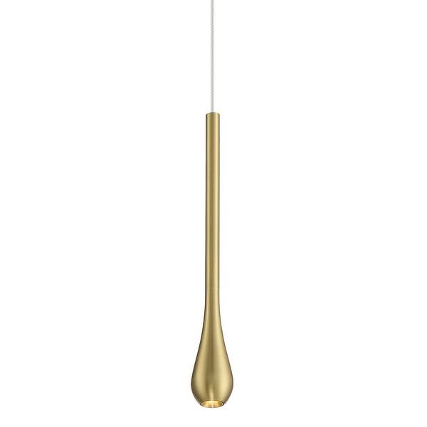 slide 2 of 8, Kovacs P1461-L Pingo 2" Wide LED Mini Pendant Soft Brass