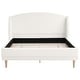 preview thumbnail 6 of 20, Upholstered Bed Wingback Platform Bed with Boucle Fabric