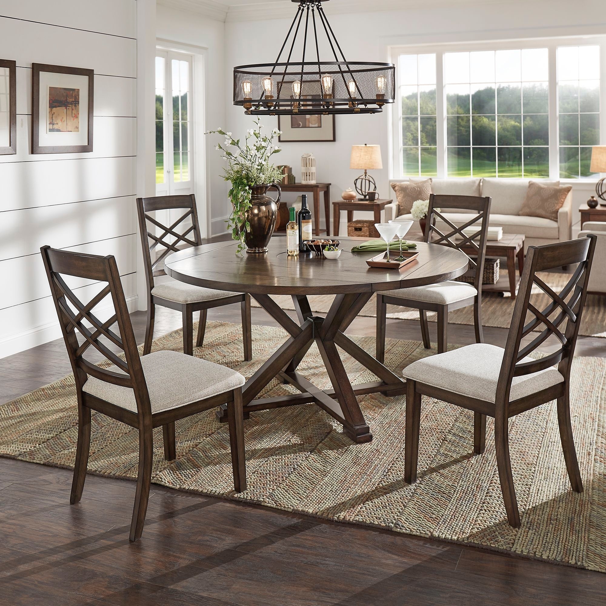 Garrison espresso convertible dining set hotsell