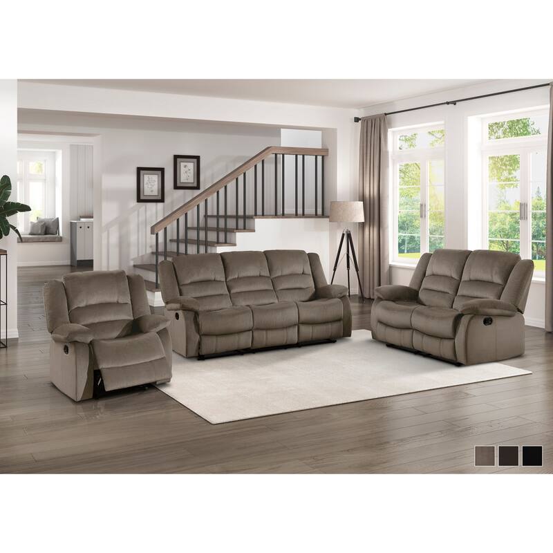 Hargreave 3-Piece Reclining Living Room Set
