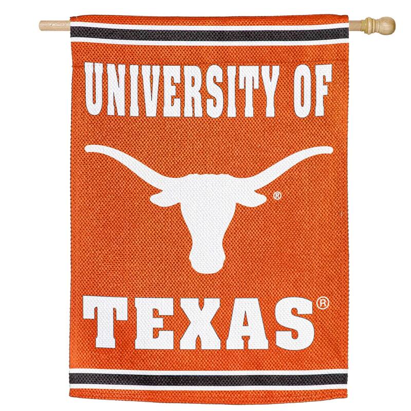 Embossed Suede Flag, House Size, University of Texas