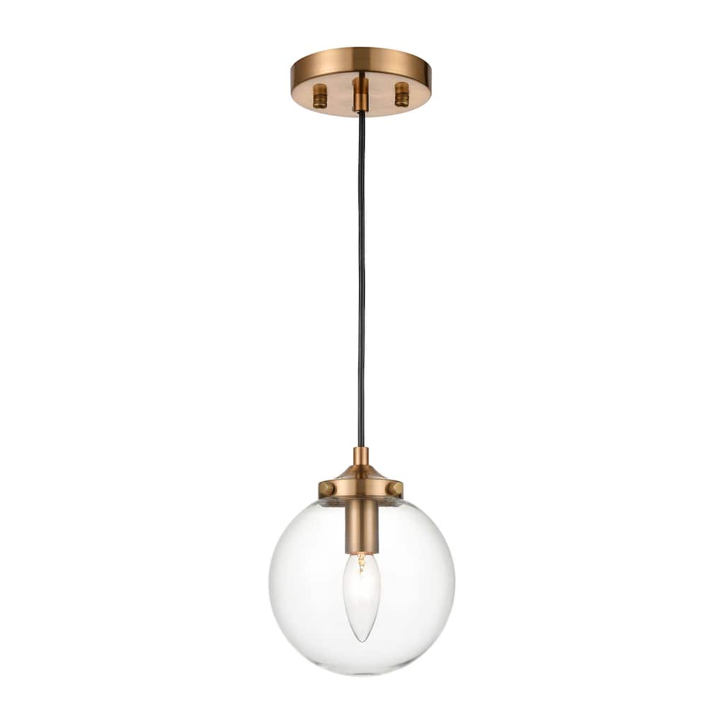 Kendall 6-inch Wide 1-Light Pendant - 6in W x 6in D x 6in H