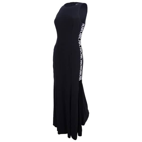 Xscape Women's Beaded Cutout-Side Gown (10, Black/Silver) - Bed Bath & Beyond - 41457359 Xscape Women's Beaded Cutout-Side Gown (10, Black/Silver) - Bed Bath & Beyond - 41457359