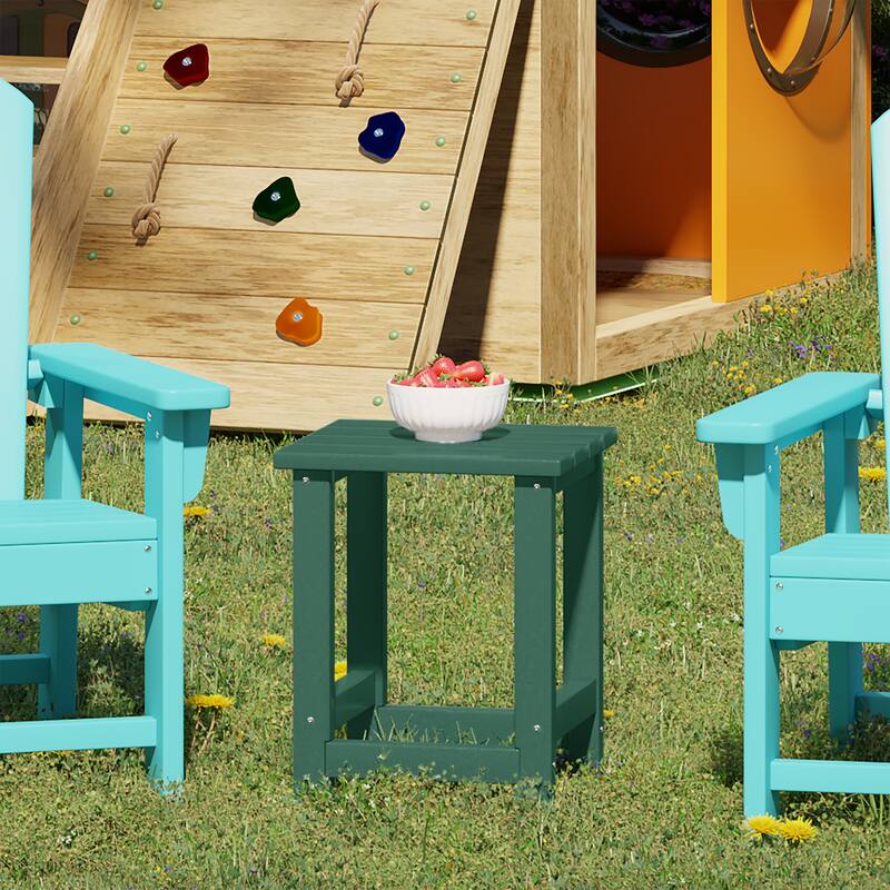 Laguna Kids Outdoor Poly Adirondack Side Table