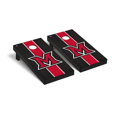 Miami University RedHawks 2x4 Pro Cornhole Boards - V5