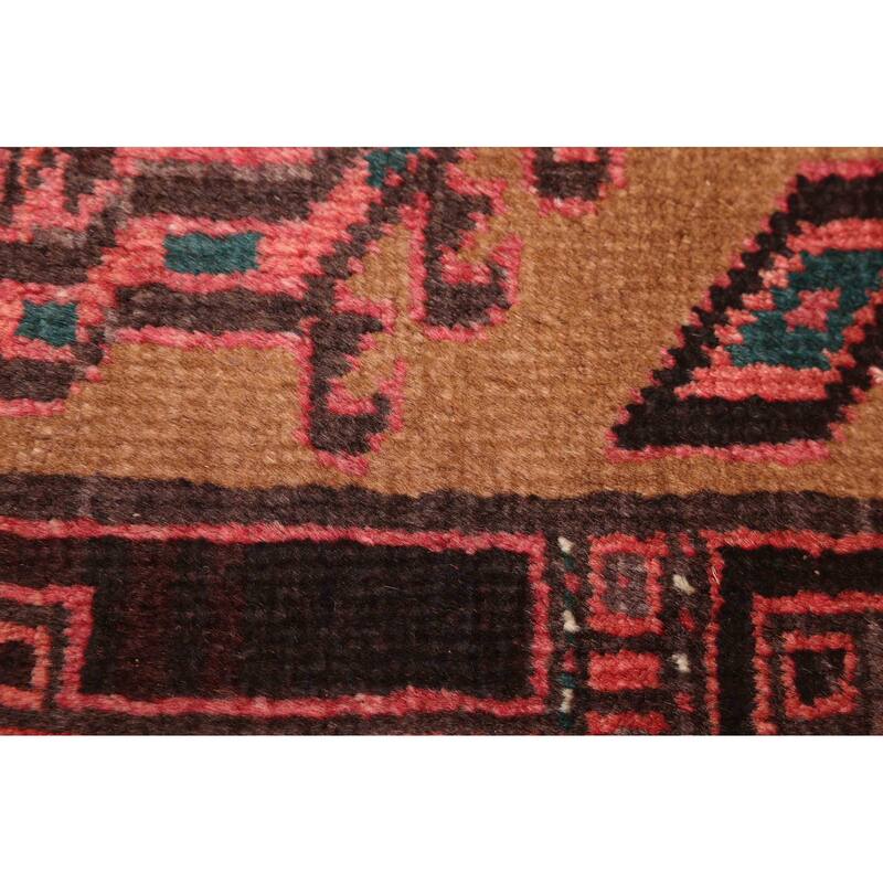 ECARPETGALLERY Hand-knotted Konya Anatolian Brown Wool Rug - 3'5 x 10'8